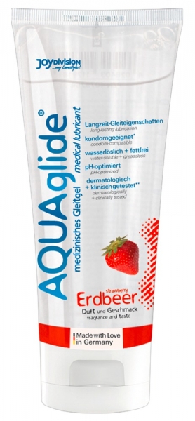 AQUAGLIDE ERDBEERE 100 ml